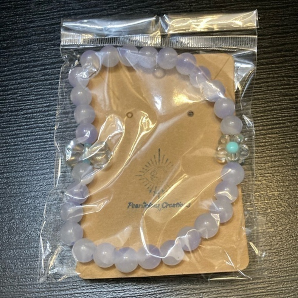 Purple Beaded Bracelet